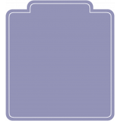 Summer Vacation- Lavender Blue Label Tag 01