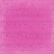 Treble Maker- Sheet Music Paper- Pink