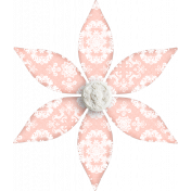 June 2024 Flower Template Challenge- pink flower