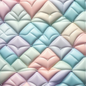 Pastel Quilted Paper 