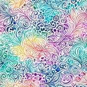 Watercolor Curls Paper 