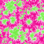 Hot Pink and Green Tie dyed Paper