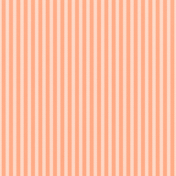 Simply Springtime Orange Striped Paper BB