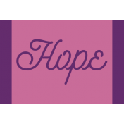 Label Hope