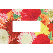 Seriously Floral Pocket Card 33 4x6