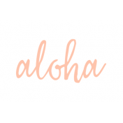 Label Aloha