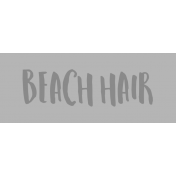 Label Beach Hair