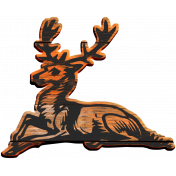 Enchanting Thanksgiving Wood Deer