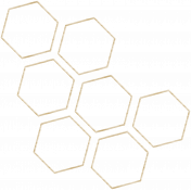 Softly Falling Hexagons