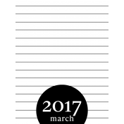 Card 2017 3x4 Spot March
