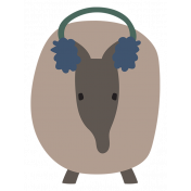 Sticker Armadillo