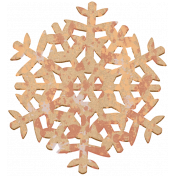 Winter Day Chipboard Snowflake 2 Paint