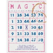 Unicorn Tea Party Element- Bingo Card