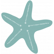 Coastal Print- Starfish