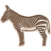 Kenya Elements wood zebra