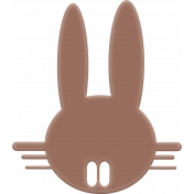 Easter Elements-Rubber Bunny 03