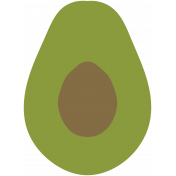 Food Day Illustration Avocado