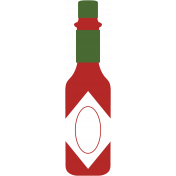 Food Day Illustration Hot Sauce