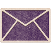 BYB Elements Birch Envelope purple