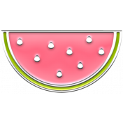 Summer Lovin Elements enamel watermelon