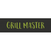 Food Day Collab BBQ label grill master