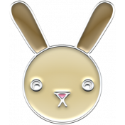 BYB Animals- Enamel Bunny