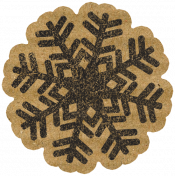 HFH Cardboard Sticker- Snowflake