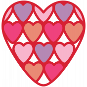 Valentine's Clip Art- Hearts 1