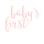 Baby's First Journal Card- 12 3x4 color