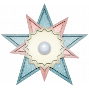 Baby's First Christmas Elements - Star 2
