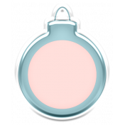 Baby's First Christmas Elements- Sticker Ornament 2