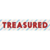 Treasured Elements- Print Label Treasured