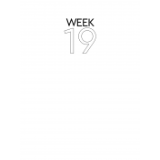 Weekly Pocket Card 3x4 Week 19