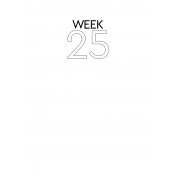 Weekly Pocket Card 3x4 Week 25