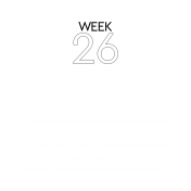 Weekly Pocket Card 3x4 Week 26