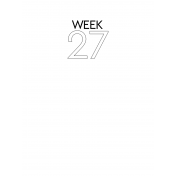 Weekly Pocket Card 3x4 Week 27
