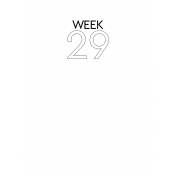 Weekly Pocket Card 3x4 Week 29