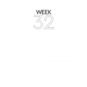 Weekly Pocket Card 3x4 Week 32