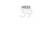 Weekly Pocket Card 3x4 Week 39