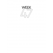Weekly Pocket Card 3x4 Week 47
