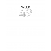 Weekly Pocket Card 3x4 Week 49