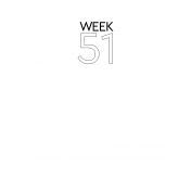 Weekly Pocket Card 3x4 Week 51