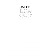 Weekly Pocket Card 3x4 Week 53