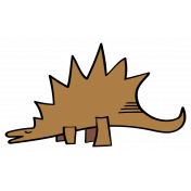 I Dig It Elements- Sticker Dino 1