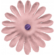 Flower Power Elements Kit- Fabric Flower Pink 02
