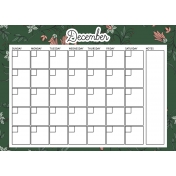 The Good Life: December Calendars- Calendar 5x7