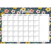 The Good Life: November Calendars- Blank A4 