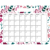 The Good Life: January Calendars- Calendar A 8.5x11