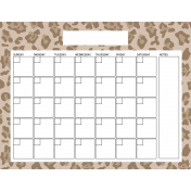 Wild Child Calendars- Calendar C 8.5x11