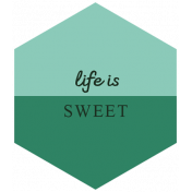 The Good Life: March 2019 Words & Tags Kit: life is sweet tag